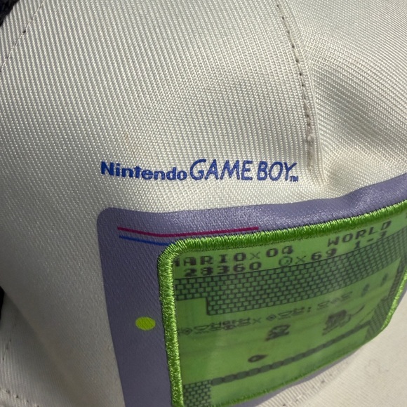 H&M Super Mario Land Game Boy Cap - Cream and Black - Picture 6 of 6